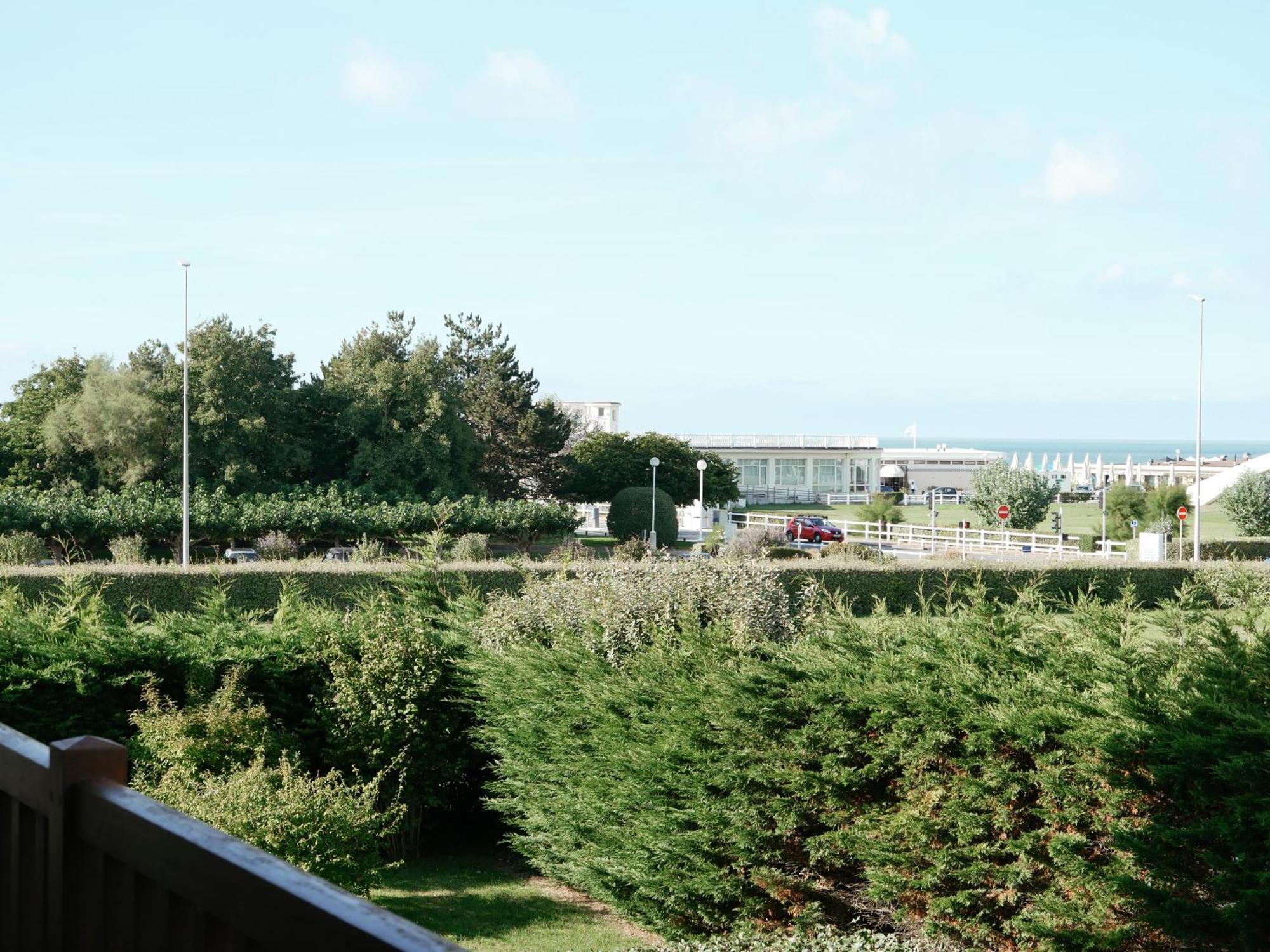 Deauville Plage - Balcon, Vue Mer & Ville A Pied Exterior foto